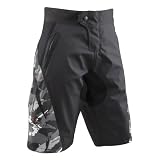 Tenn Burn MTB Cycling Shorts Black/Camo Lrg
