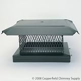 Review Copperfield  / Copperfield 14807 13 x 13 Inch HomeSaver Pro Black Cap, 3/4 Inch, 18-ga, 8 Inch High Mesh, 24-ga Lid