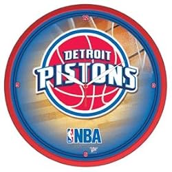 Detroit Pistons Wall Clock - Basketball Sports Merchandise