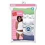 Hanes Cotton Bikini - Six Pack (3White/3Bright) - PP42WB
