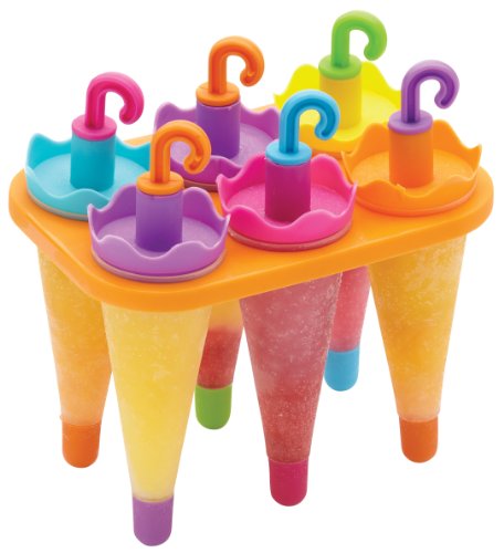Umbrella Shaped Popsicle / Ice Pop Molds - Set of 6 Umbrella Shaped Popsicle / Ice Pop Molds - Set of 6