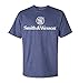 Smith & Wesson Men's Stacked Logo T-Shirt (Denim - 2XL)