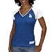 L.A. Dodgers T-Shirt : Majestic L.A. Dodgers Ladies Royal Blue In The Dust Premium V-Neck Fashion To