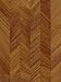 Lyon Walnut Wood - Dollhouse Miniature Flooring Kit