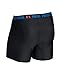 Under Armour Men's Original Series Statement Boxerjock Boxer Briefs, Black (002)/Rocket Red, X-Large