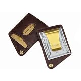 LeatherSmartMoneyClip マネークリップ ブラウン 【STORUS】【レザースマートマネークリップ】