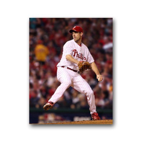 MLB Philadelphia Phillies Artissimo Cliff Lee 8x10 Canvas