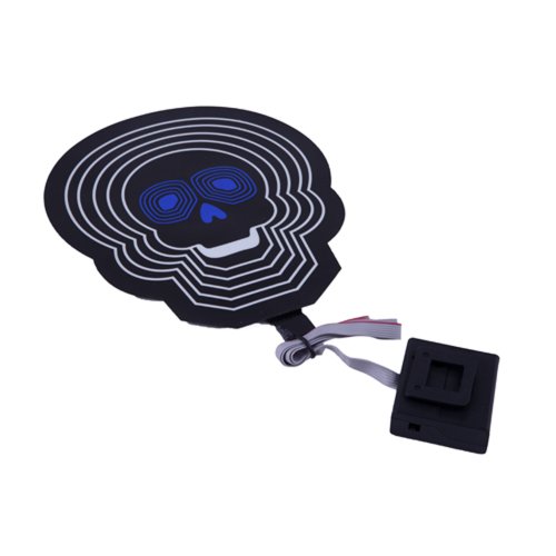 HDE Sound-Activated Rave LED Panel w/ Sensor Module - Skull