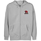 NCAA Miami University RedHawks Youth Ash Logo Applique Full Zip Hoody