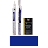1 2 Oz. Fiji Blue Metallic Paint Pen Kit for 1988 Chrysler All Models (T87 PB5) by PaintScratch Automotive Touch Up Paint