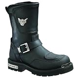 Mens HARLEY-DAVIDSON SHIFT 11 Logo Motorcycle Riding Boots BLACK (Size Run 7-13 M) SPR-SUM... by Harley-Davidson