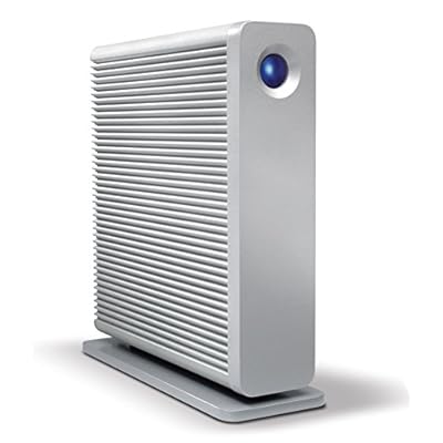 LaCie d2 Quadra v3 Hard Disk 2 TB eSATA/FireWire800/USB 3.0 Desktop External Hard Drive 301543U (Aluminum)