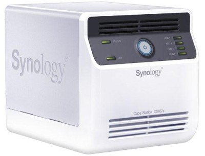 Synology CubeStation 4-Bay (Diskless) Network Attached Storage CS407Eÿ (White)