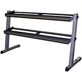 Body Solid GDR60 2 Tier Horizontal Dumbbell Rack