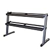 Body Solid GDR60 2 Tier Horizontal Dumbbell Rack