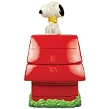 Westland Giftware Peanuts Snoopy's Doghouse 11-1/2-Inch Cookie Jar