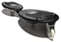 WhipTide Dual Deck Caster Carve Board, Black