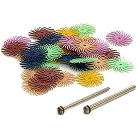 Click here to buy 3M Scotch-Brite Bristle Disc 3 4 Diameter Assorted Grits 38Pcs by 3M.