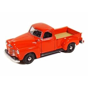 1950 Chevy 3100 Truck 1 25 Orange from 1/64 Trucks