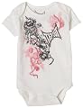 Tapout Juniors Snake Bud Onesie,White,0-6M