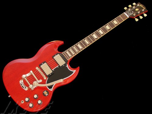 Gibson CUSTOM SHOP Historic Collection Limited Run SG Standard Reissue w/Bigsby Gloss Faded Cherry