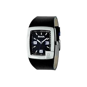 Bench Gents Black Strap Watch