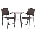 Home Madaga 2008 Wicker 3-pc. Bistro Set