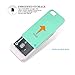 BENTOBEN Compatible with iPhone 5 Case,iPhone 5S Case, Slide Hard PC Shell and Soft TPU Bumper Dual Layer Hybrid iPhone SE Cases Wallet Case Credit Card Holder Cover for iPhone 5 5S SE, Mint Green