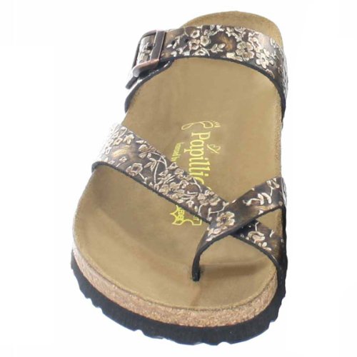 Birkenstock Womenâs Tabora Cork Footbed Toeloop Sandal Bronze 39 M ...