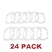 Ikea Shower Curtain Rings Clear (24 Pack)