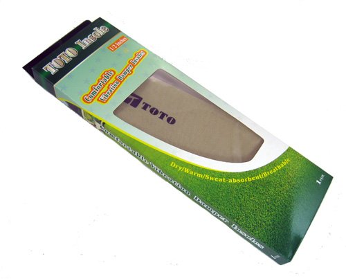 TOTO 1/2 Inch Height Enhanced Comfort Insole - Size 8 D US