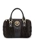 Juicy Couture Crown Madge Satchel Bag Tote Black