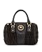 Juicy Couture Crown Madge Satchel Bag Tote Black