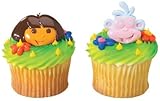 IMAGE OF Dora The Explorer Dos Amigos Cupcake Rings 12 Pack