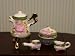 Dollhouse Miniature Samovar Tea Set