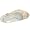 Nine West Women's Sobrina Slingback Peep Toe Pump,Ivory/Grey,6.5 M