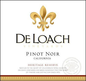2009 DeLoach California Pinot Noir 750ml