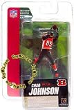 McFarlane Toys NFL 3 Inch Sports Picks Series 4 Mini Action Figure Chad Johnson (Cincinnati Bengals)