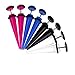 BodyJ4You Fake Tapers Kit Multi-Color Acrylic 0G-8G Gauges Look 8 Pieces
