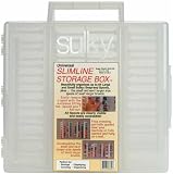 SULKY UNIVERSAL SLIMLINE STORAGE BOX EMPTY-15X15X3 WHEN CLOSED