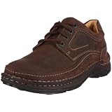 Clarks Nature Three 20340682 Herren Halbschuhe,  EU 39.5 braun (Ebony Oily)  (UK 060)