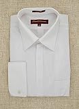 Phat Farm - Phat Farm White with Gold Pinstripe Casual Dress Shirt
