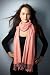 Hollywood Solid Pashimina Scarf, Peach