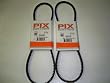 Set of 2, 754-0430, 954-0430, Replacement Belts, Made with Kevlar, MTD, Cub Cadet, Troy Bilt, Snow