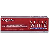 Colgate Optic White Toothpaste - Icy Fresh - Cool Fresh Mint 3.5 Oz (Pack of 2)