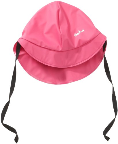 Playshoes Unisex - Baby M&uuml;tzchen 408951 Regenm&uuml;tze mit Baumwoll-Futter, Gr. 47, Pink (18 p Preisvergleich