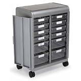 Cascade Cabinet Tote Tray Storage Mini-Cabinet 21W x 19D x 42-3/8H