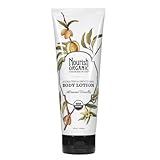 Nourish Organic Body Lotion Almond Vanilla, 8 Fluid Ounce