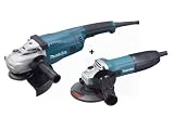 Lot de 2 meuleuses : 125 mm + 230 mm MAKITA