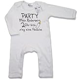 Dirty Fingers Party Mein Kinderbett 2 Uhr früh Bring eine Flasche! - Baby & Kleinkind Strampler, 6-12 monaten, Weiss für 16,99 € Dirty Fingers Party Mein Kinderbett 2 Uhr früh Bring eine Flasche! - Baby & Kleinkind Strampler, 6-12 monaten, Weiss für 16,99 €